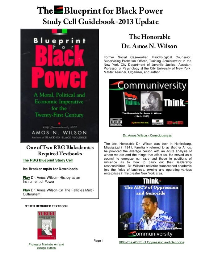 blueprint for black power